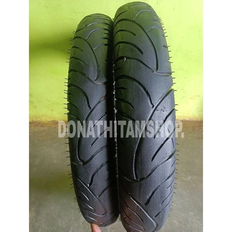 SATU SET BAN LUAR MOTOR NOUVO SKYWAVE ZENEOS UKURAN 70/90-80/90 RING 16 TUBELES