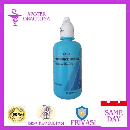 Povidone iodine 60 ml kimia farma