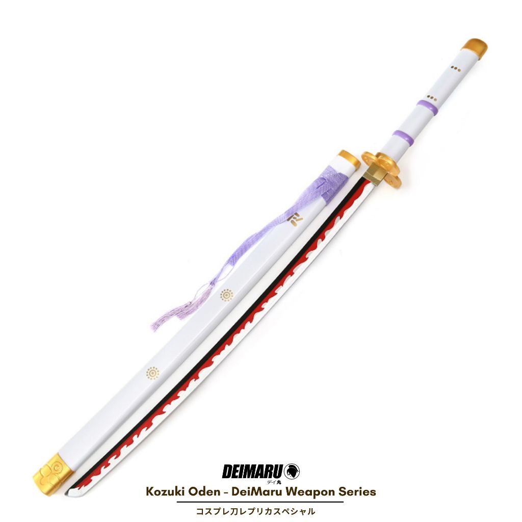 Replika Pedang Trafargar Kozuki Oden ENMA One Piece - Pedang Kayu