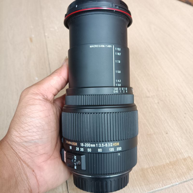 SIGMA 18-200MM HSM FOR CANON