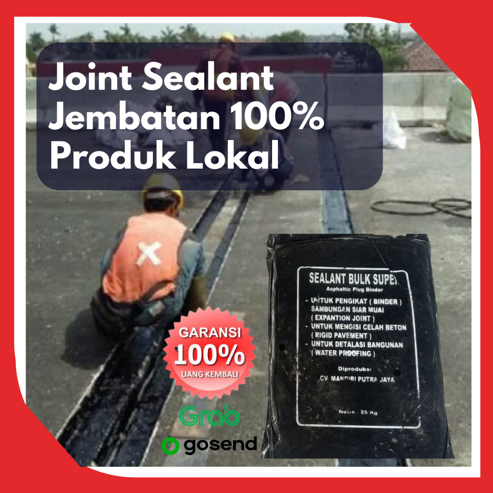 Asphaltic plug joint Aspal Joint Sealant Jembatan Selant Bulk Super kemasan 25 kg