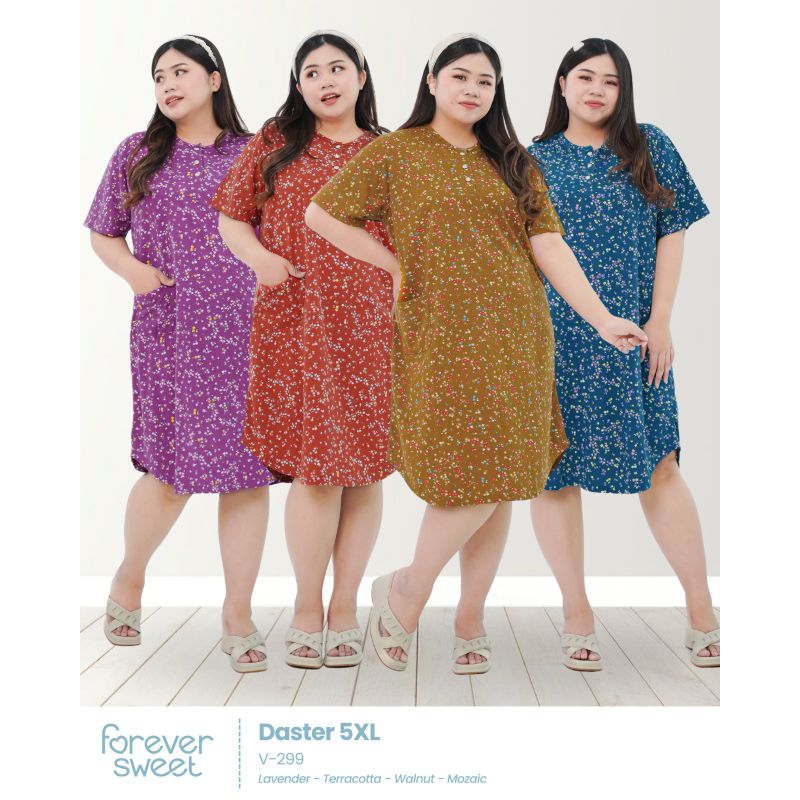 TERMURAH FOREVER SWEET Concept DASTER JUMBO 5XL FOREVER (SERI 4 WARNA)