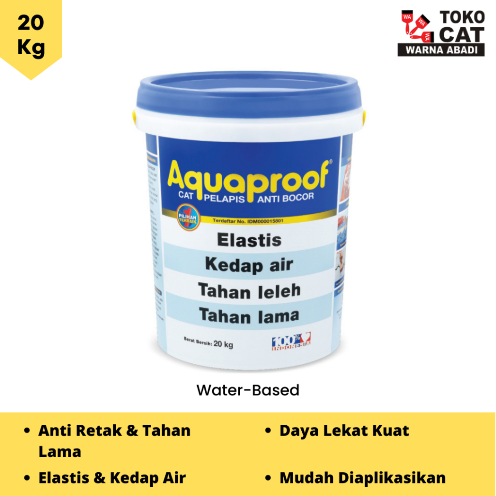 Cat Tembok Waterproofing Anti Bocor Aquaproof 20 kg