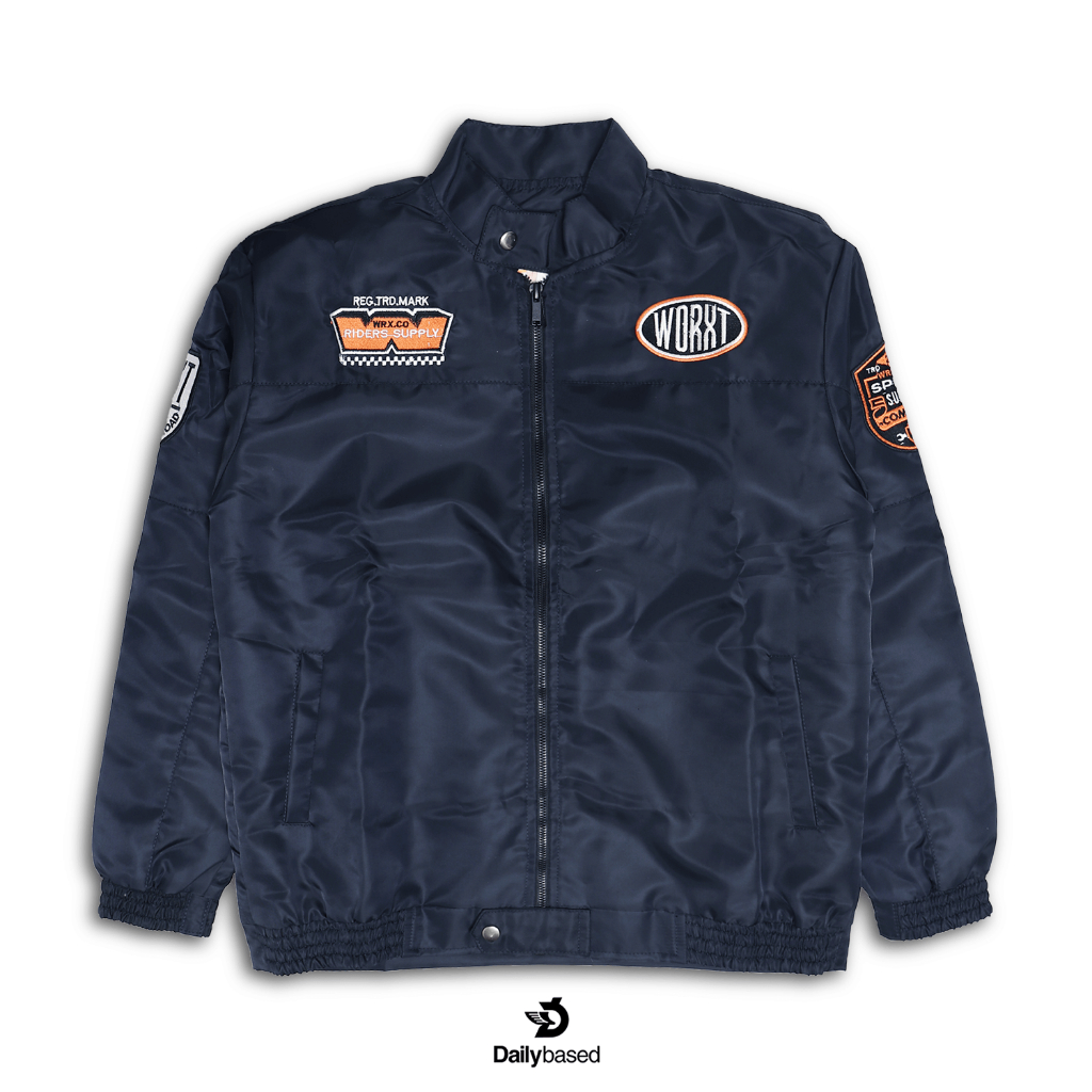 DAILYBASED | Racing Jacket Riders Supply Navy