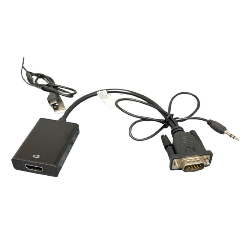 VGA TO HDMI PAKAI KABEL VGA to HDMI Converter VGA to HDMI Female VGA to HDMI Converter With Audio VG