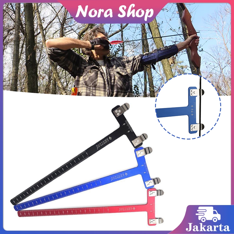 Bow Square Fismil Elong T Gauge Fismil Panahan Topoint Fismil T Scale Penggaris Busur Panah