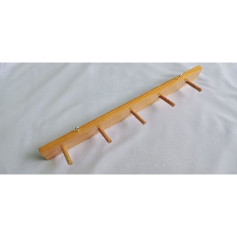 Kapstok/gantungan baju kayu/gantungan baju aesthetic