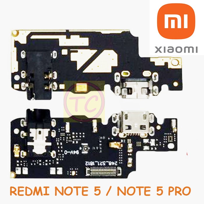Konektor Charger Cas Connector Xiaomi Redmi Note 5 / Note 5 Pro mic
