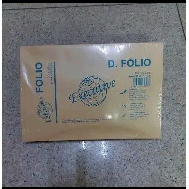 

Amplop Coklat Folio Executive (240x345mm) / Amplop Coklat F4
