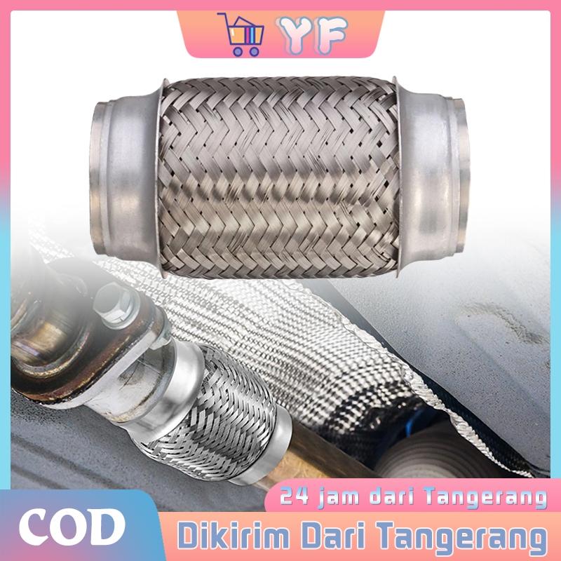 76X200MM Fleksibel Frm Muffler Flexible Knalpot Mobil Fleksibel Knalpot Canter