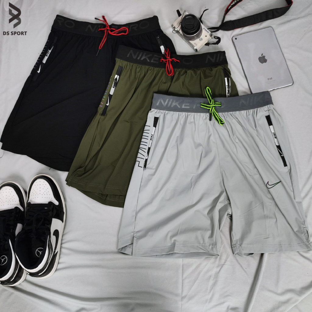 Celana Pendek Sport Cowok/Pria Lari, Jogging, Bulutangkis, Gym, Futsal, Bola, Basket, Volly, Keren