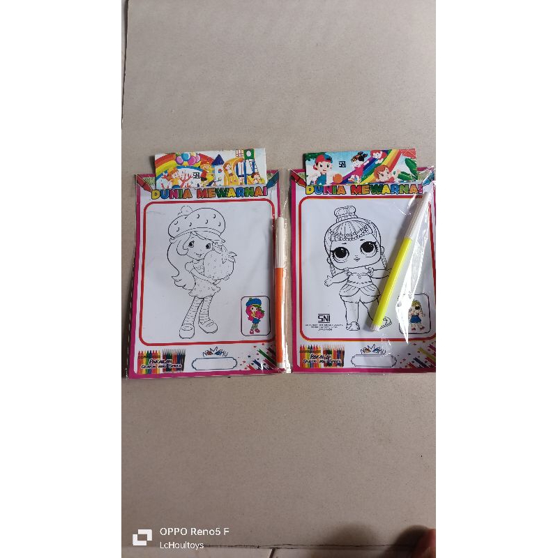 

Mewarnai spidol jumbo 17,5x12,5 isi 10pcs