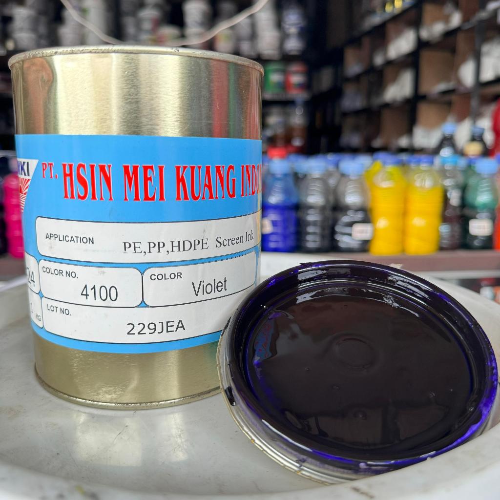 

Cat / tinta sablon Plastik HMKI HD 100gram