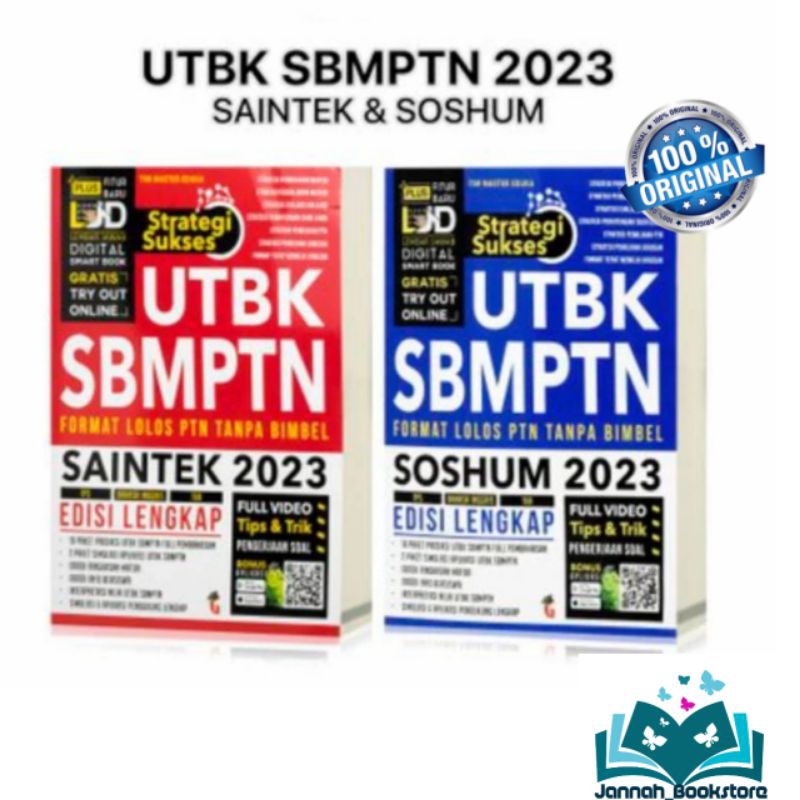 BUKU UTBK SNBT SBMPTN SOSHUM SAINTEK 2023 - STRATEGI SUKSES UTBK SBMPTN SOSHUM SAINTEK 2023 EDISI LE