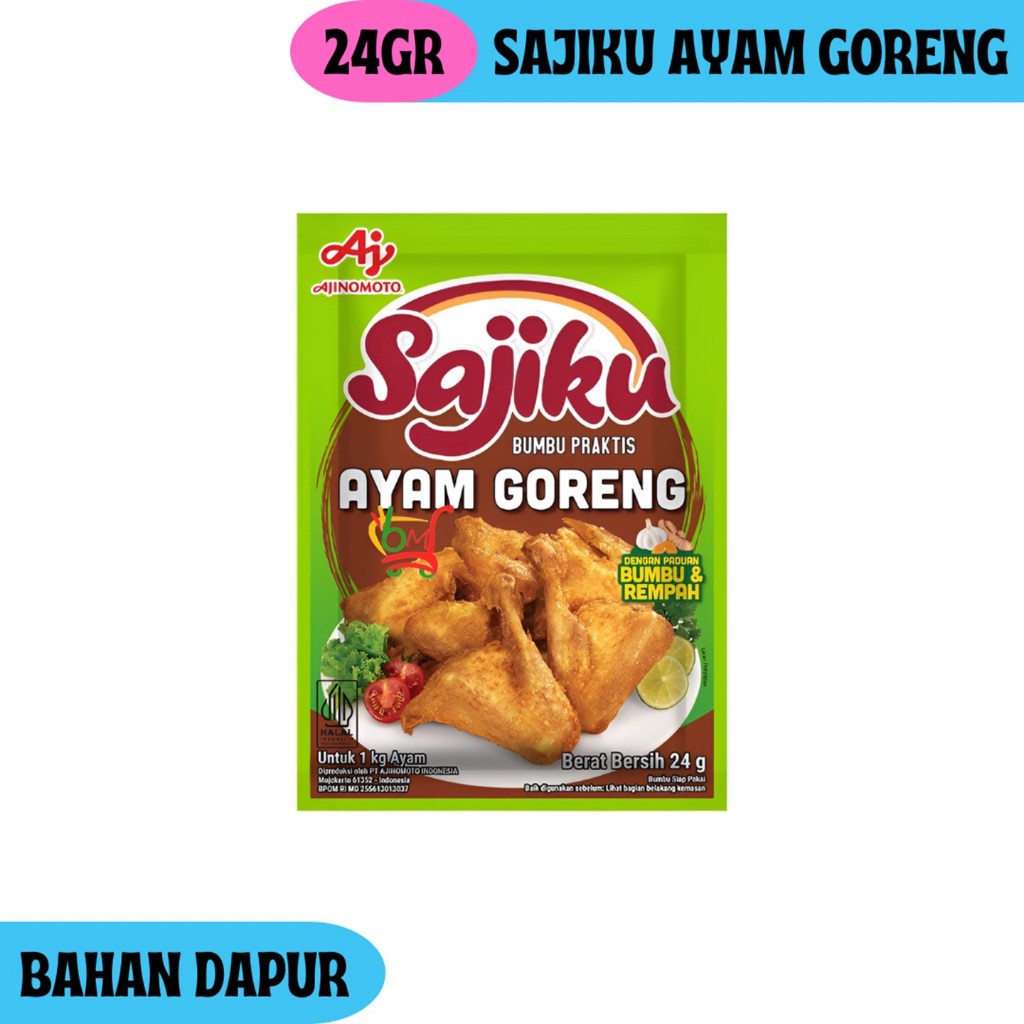 

Sajiku Ayam Goreng Bumbu Masak Praktis dari Ajinomoto