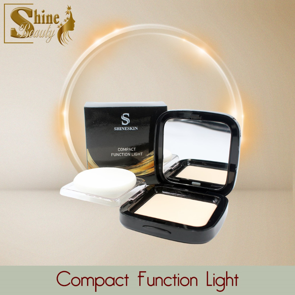 Shineskin Compact Function Light/ Bedak Padat shineskin compact powder