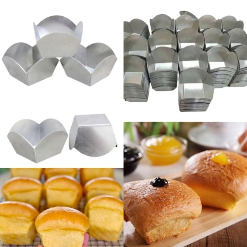 Loyang cetakan roti bluder loyang bluder aluminium