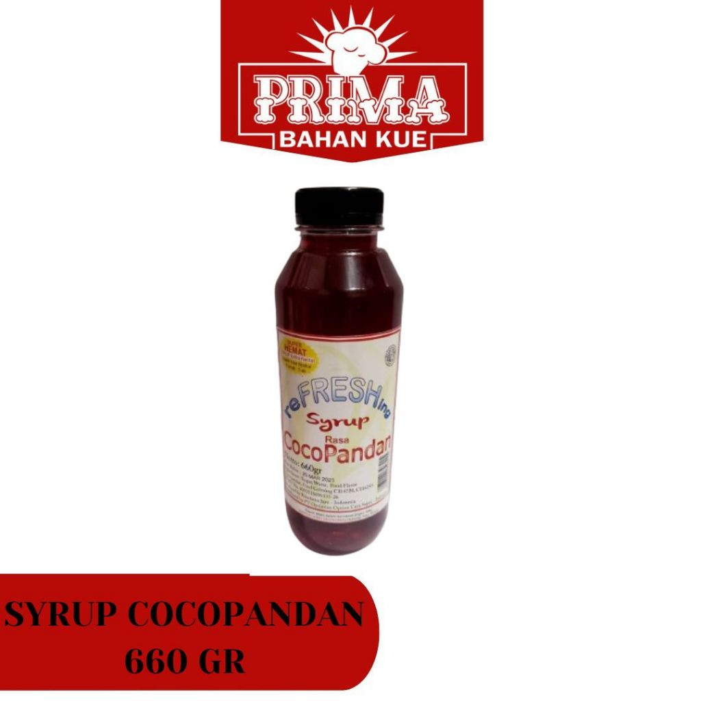 

SYRUP COCOPANDAN 660 GR