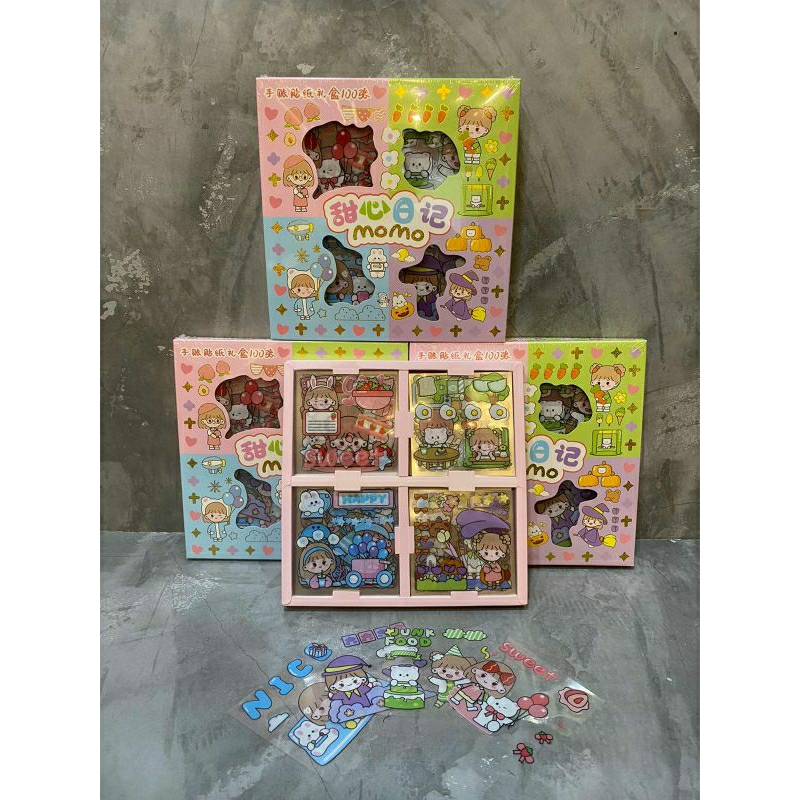 

stiker Momo viral
