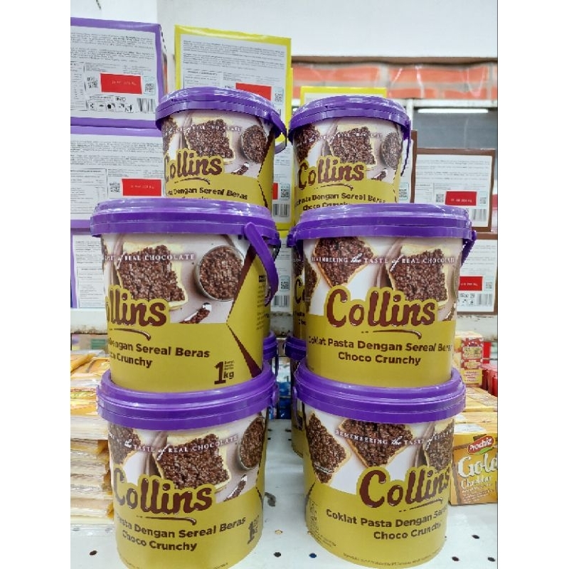 

[LOMBOK TIMUR - NUSA TENGGARA BARAT] COKLAT COLLINS CHOCO CRUNCHY 1 KG VIRAL ORIGINAL TERMURAH