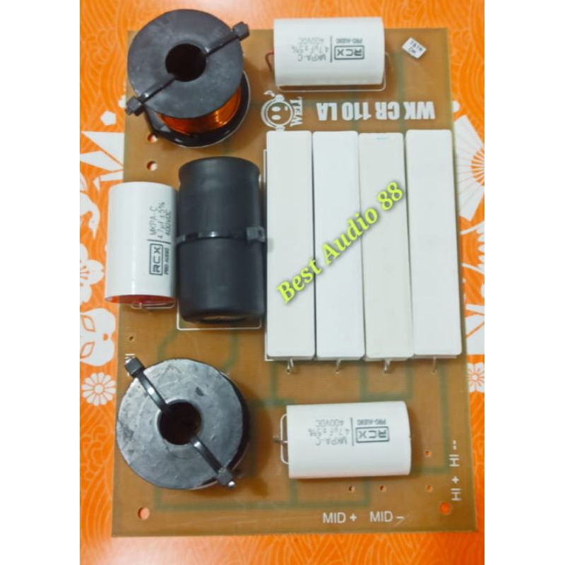 Crossover pasif 2 way Middle tweter  CR 110LA