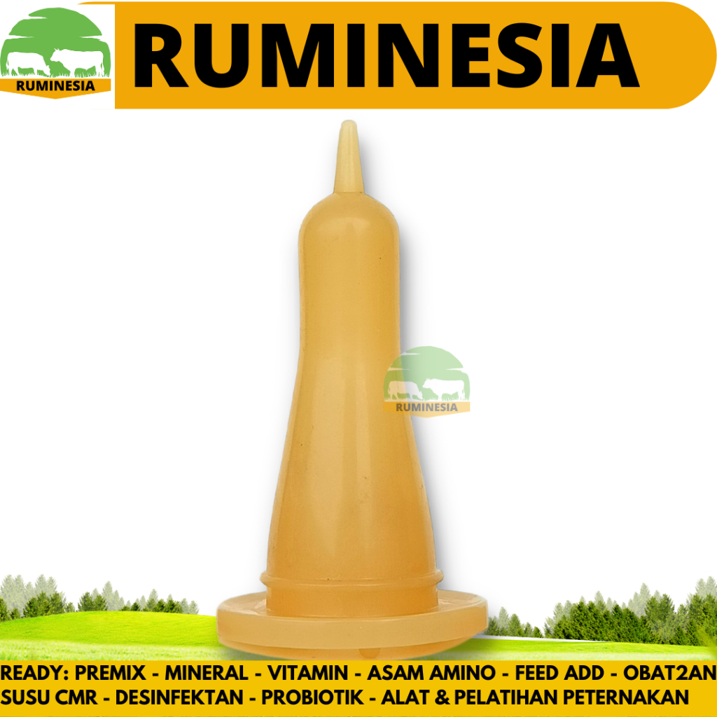 DOT KAMBING SILIKON KUNING - Dot Cempe Silikon Kuning Berkualitas - Dot Anak Kambing