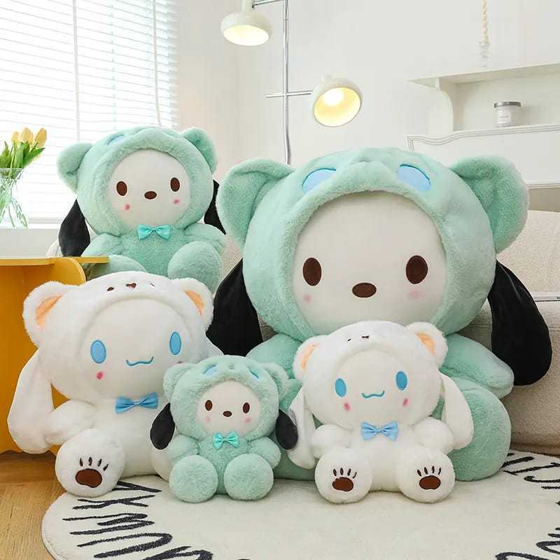 Boneka Cinnamoroll Pochaco Kuromi JUMBO 55cm bahan plush sangat lembut