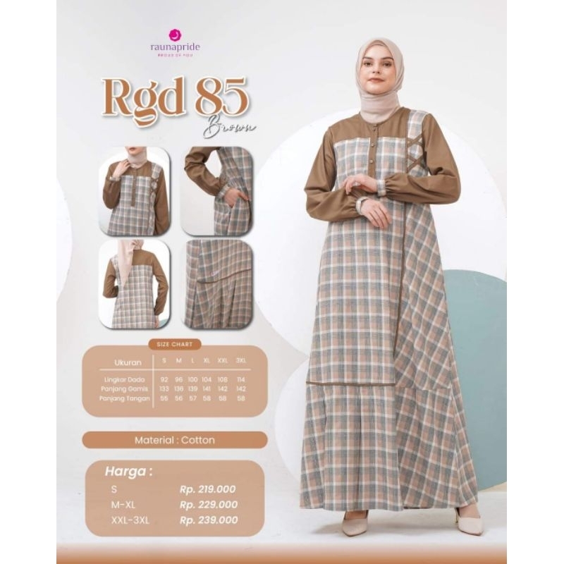 GAMIS Dewasa RAUNA RGD 85 DUSTY GREEN BROWN