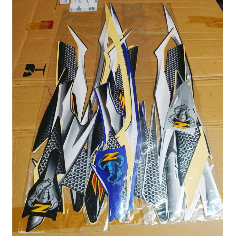 Striping motor / les tangki Yamaha Scorpio Z 2007