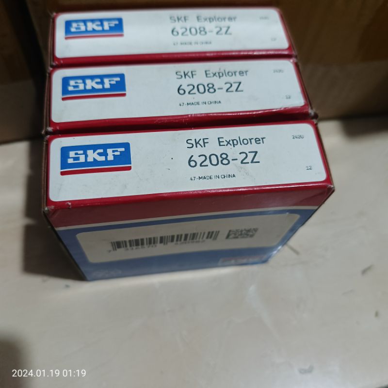 6208 ZZ / 6208 2Z SKF Ball Bearing
