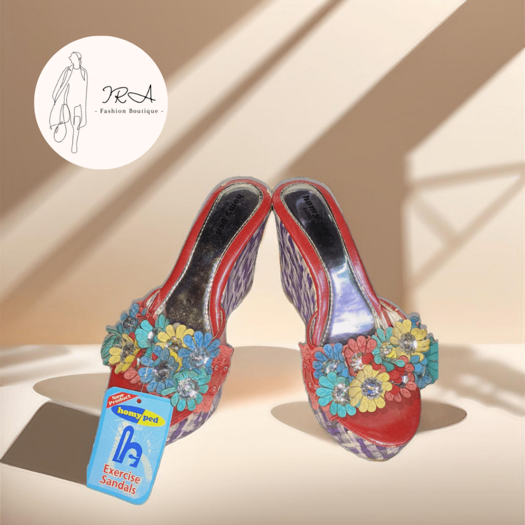 Sepatu Wedges Ibu-Ibu - Sepatu Homyped - Ira Boutique