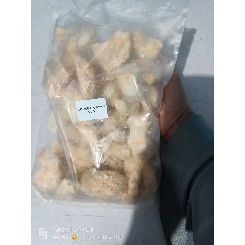 

udang breaded popcorn udang tepung 500gr