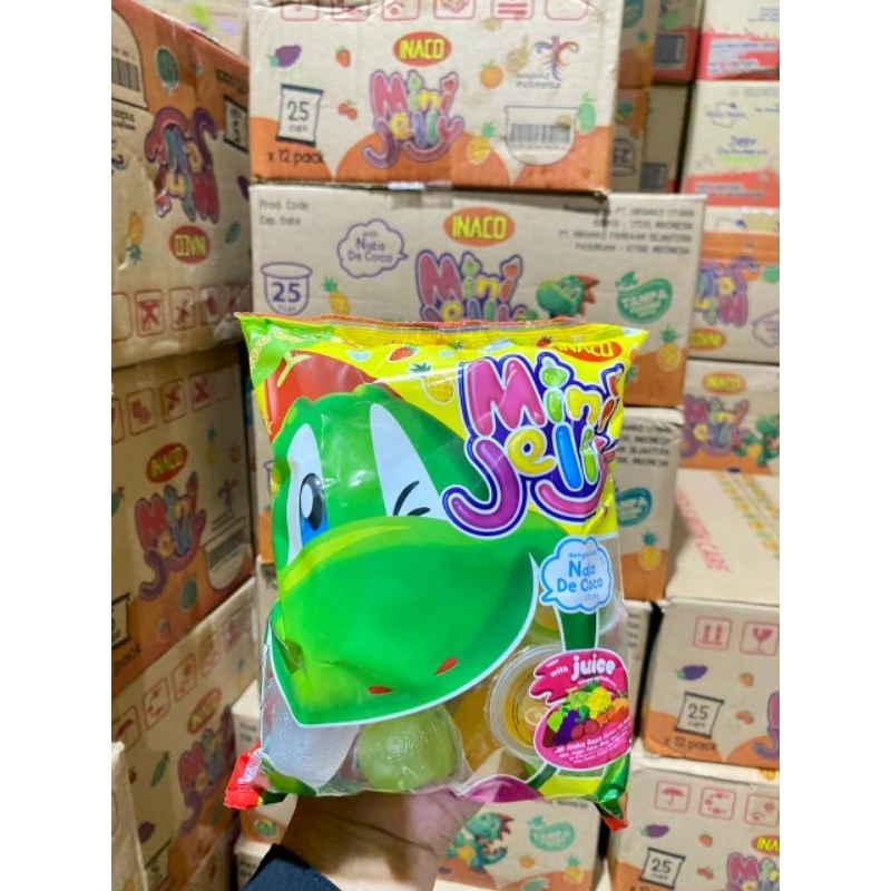 

Inaco mini jelly ( isi 25 cups )