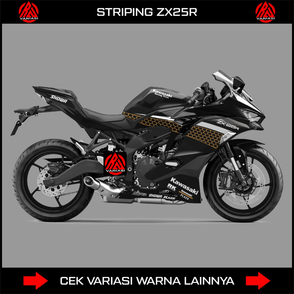 DECAL STRIPING NINJA ZX25R / STICKER KAWASAKI NINJA ZX 25R