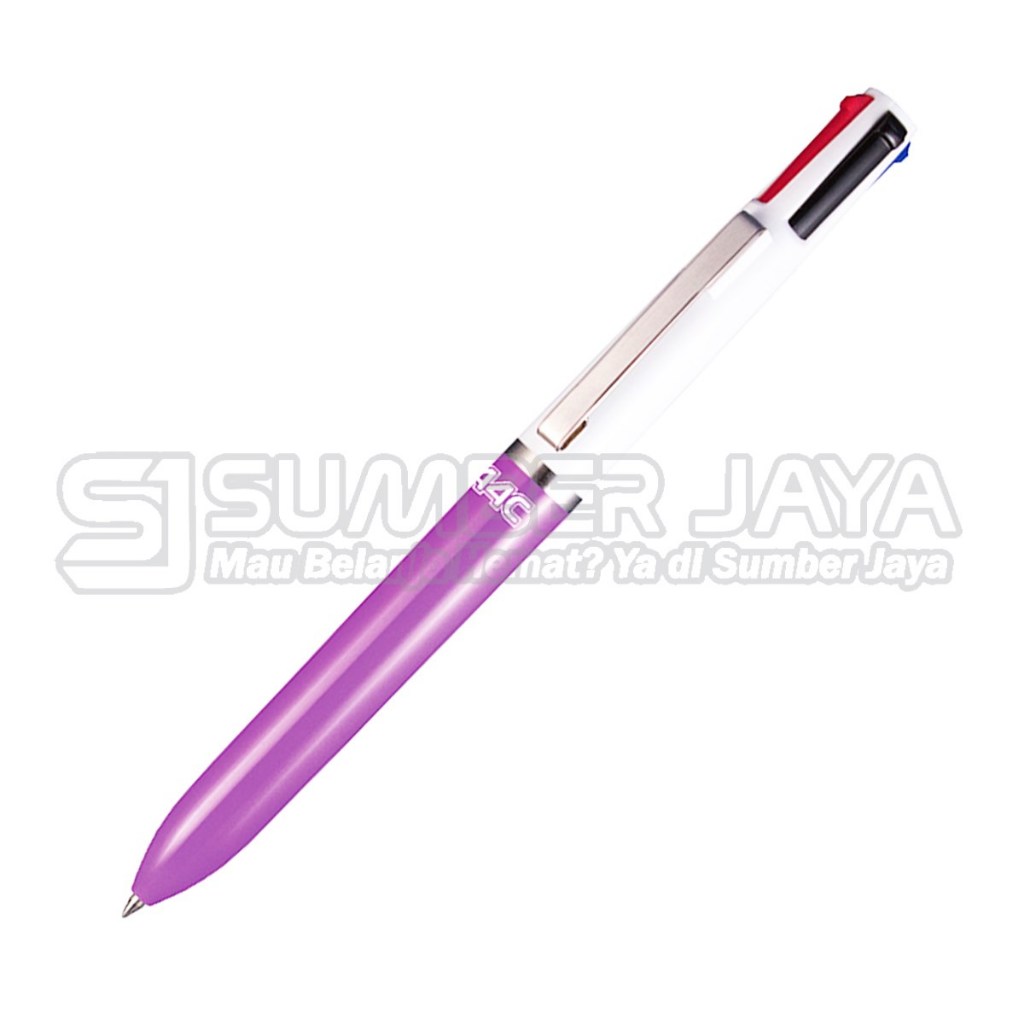 

Pen Barrel Zebra Agatis A-4C Multifunction In 1 Ballpen 4 warna 0.7mm Pulpen Murah