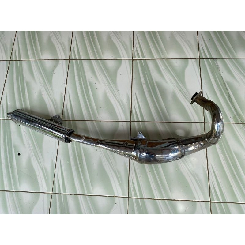 knalpot kenalpot original bobokan standar ninja r ninja ss