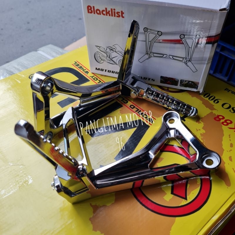 FOOTSTEP CB650 DETAIL ORIGINAL FOOTSTEP BELAKANG CB 650 STEP CBR650