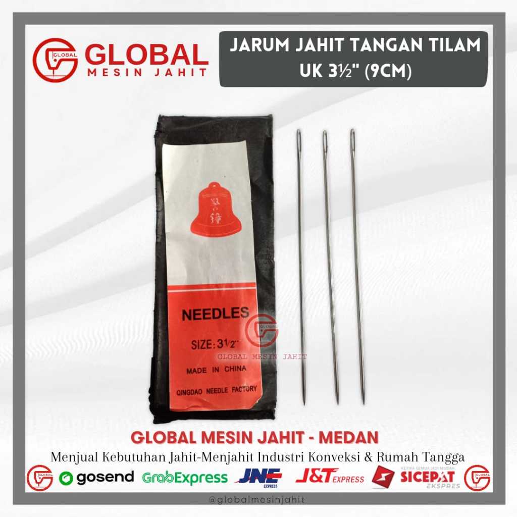 JARUM KASUR / JARUM TILAM CAP LONCENG MERAH