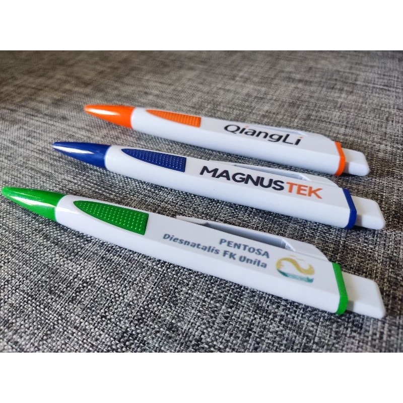 

Cetak sablon Pulpen pen pena buplen bulpoin promosi gepeng custom [KUALITAS TERJAMIN]