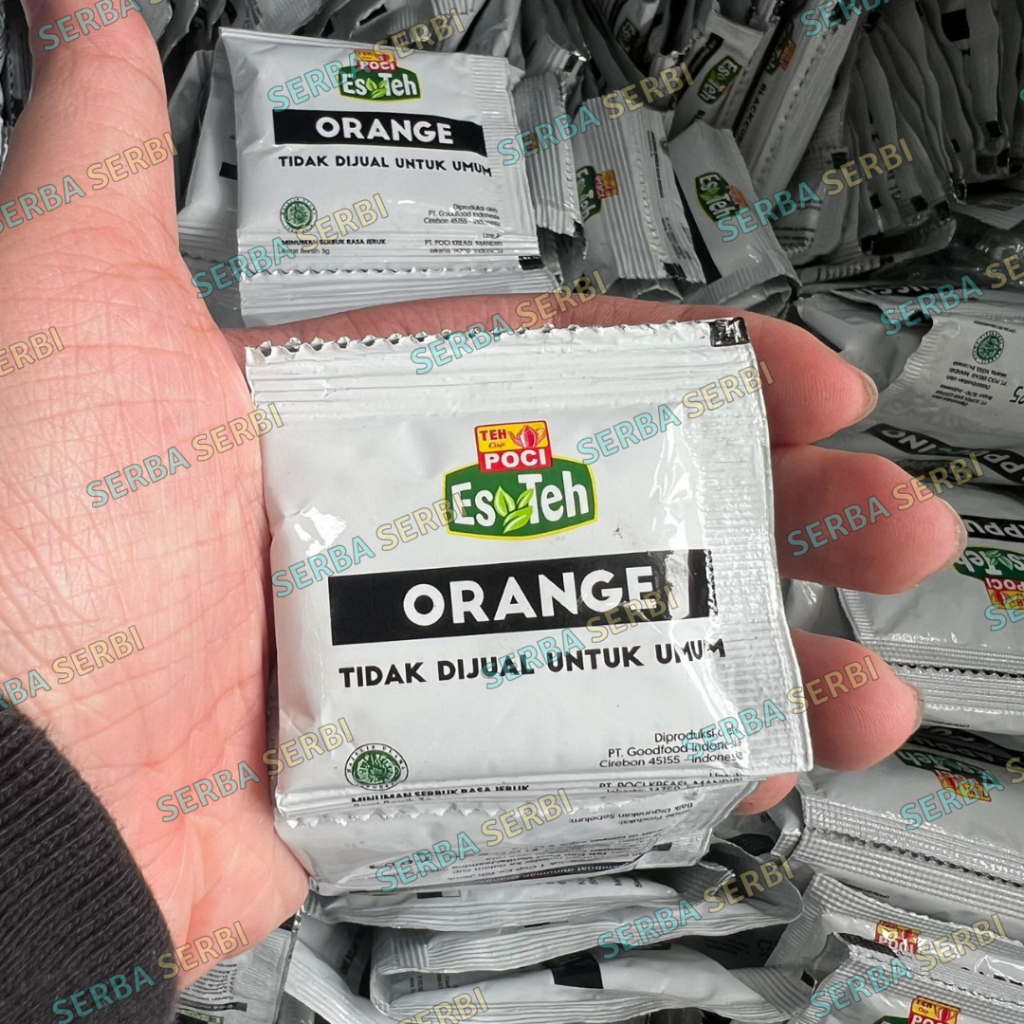 Sachet Original Es Teh Poci Orange Jeruk | READY