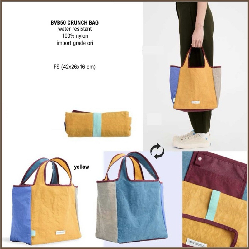 Tas Tenteng Wanita Water Resistant (bisa 2 look) brand BEYOND THE VINES Original