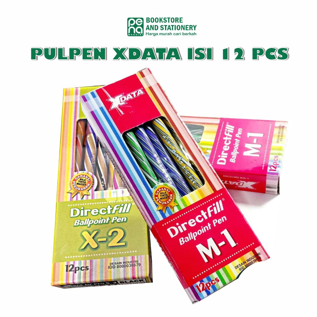 

PULPEN MURAH X DATA FALCON SERIES 1 PACK (12pcs)