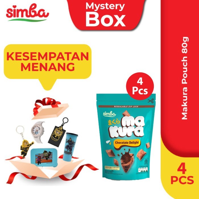 

Kesempatan Menang - Simba Makura Coklat 4 Pcs x 80g