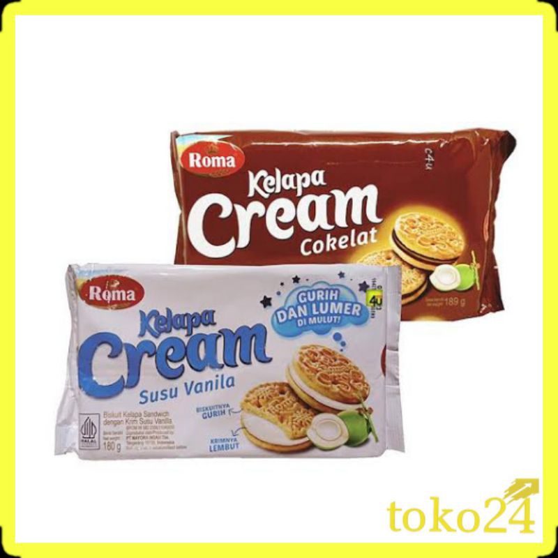 

Roma Kelapa Cream 189 gr