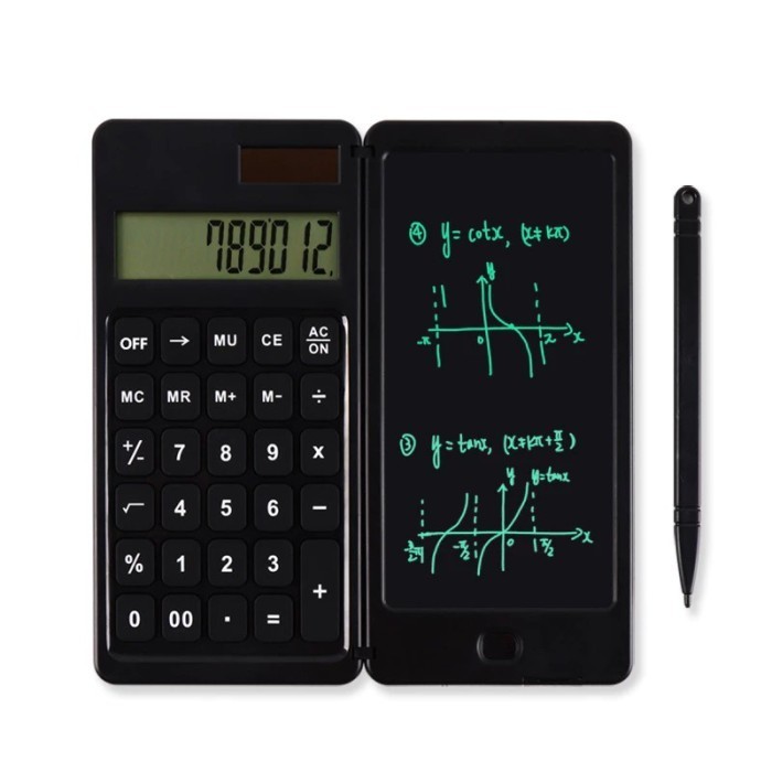 

Eksklusif Go Math Calculator (Kalkulator + Note LCD)