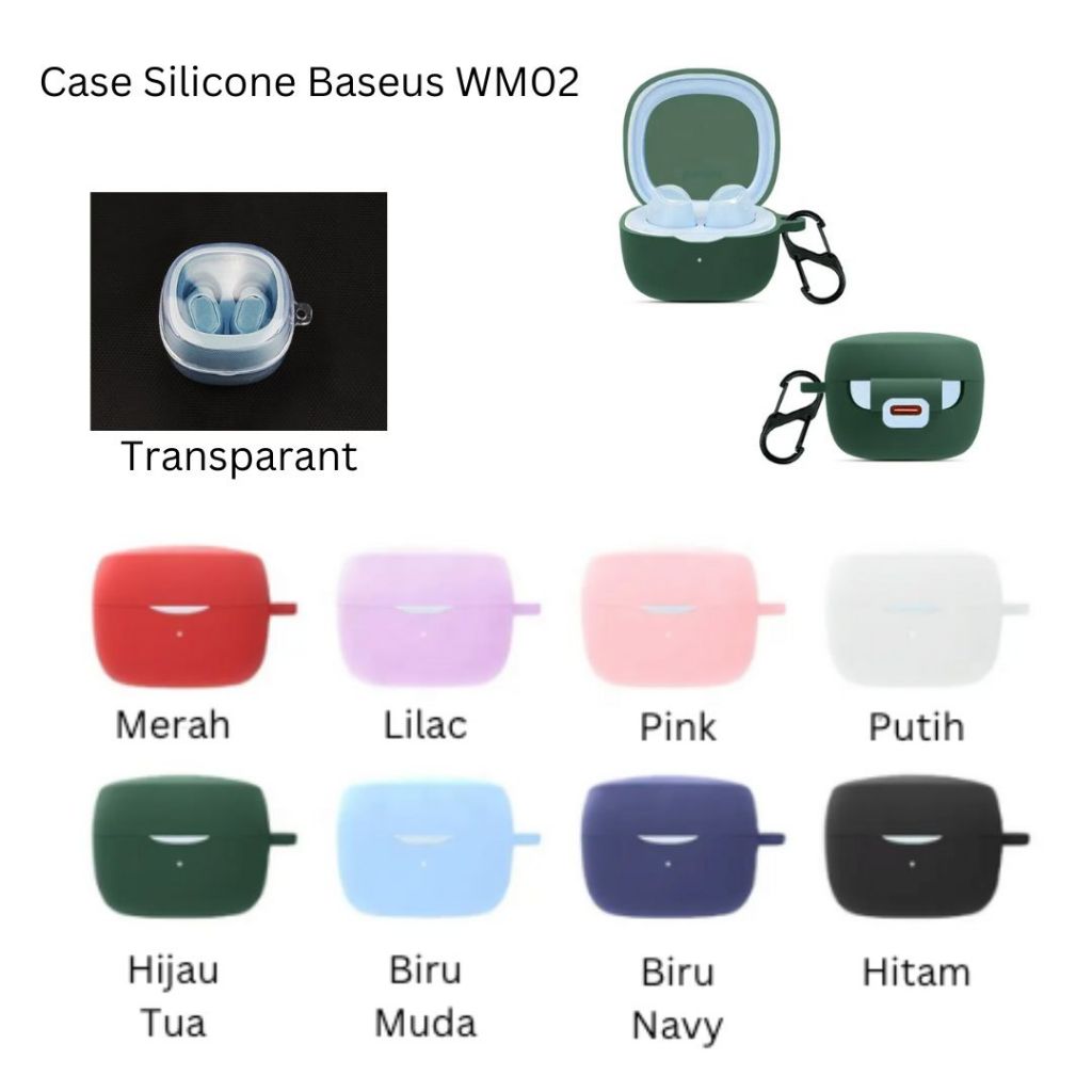 Case Silicone Baseus WM02 + Hook