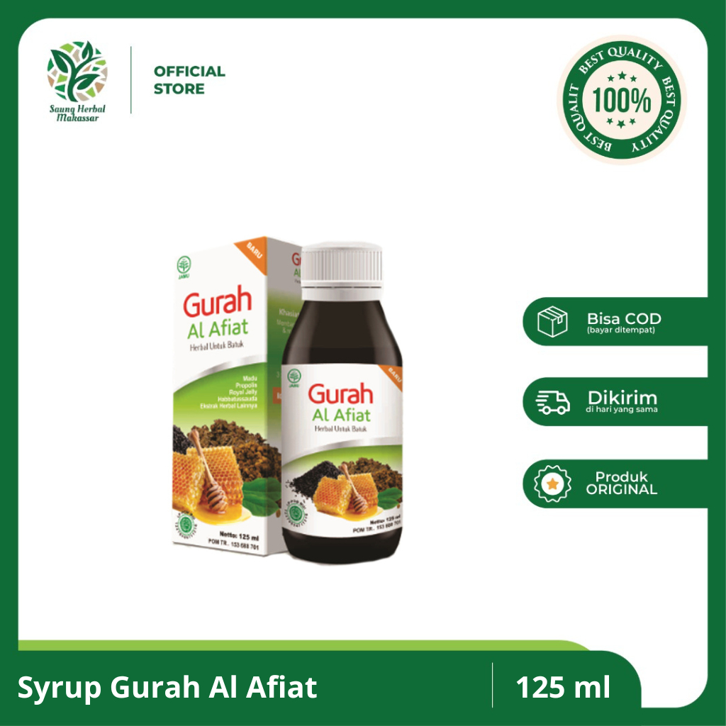 Gurah Al Afiat - Madu Gurah Al afiat 125ml