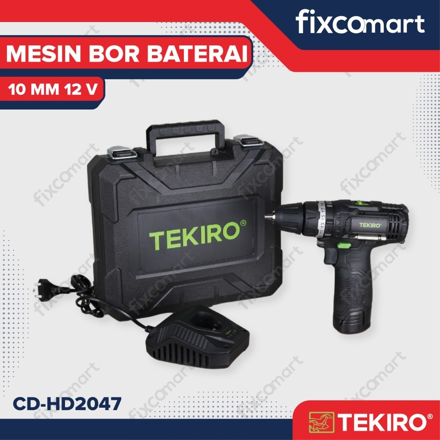 Tekiro Mesin Bor Baterai XV Brushless Cordless Hammer Drill