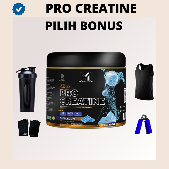 M1 Muscle First Pro Gold Creatine 300 gram / MuscleFirst Creatine M1 MUSCLE FIRST CREATINE