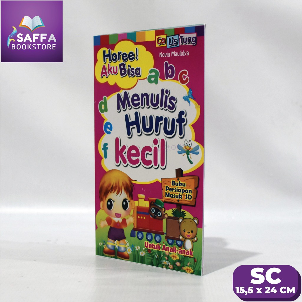 COD Buku Anak – Hore Aku Bisa Menulis Huruf Kecil– Buku Persiapan Masuk Sd - Global Mandiri